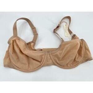NWT Aerie Smoothez Balconette Bra Sz 40C Beige Mesh Underwire
